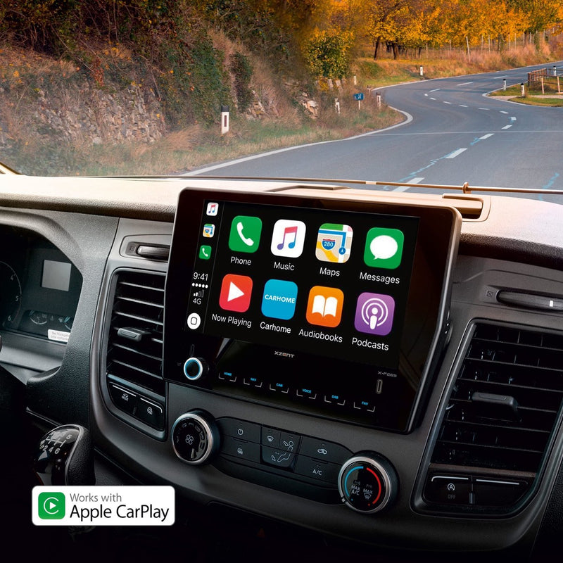 Xzent X-F285 Ford Transit Plus Apple Carplay X-F285 Xzent - UK Camping And Leisure