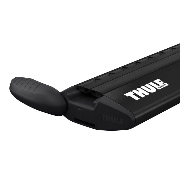 Thule WingBar Evo Roof Bars Black fits Volkswagen Caddy 2016-2020 Van 4-dr with Fixed Points Thule - UK Camping And Leisure