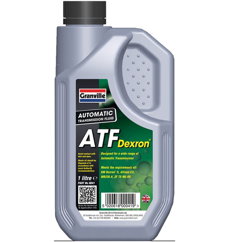 Granville ATF Dexron II Oil 1L Automatic Transmission Fluid for Vehicles Granville - UK Camping And Leisure