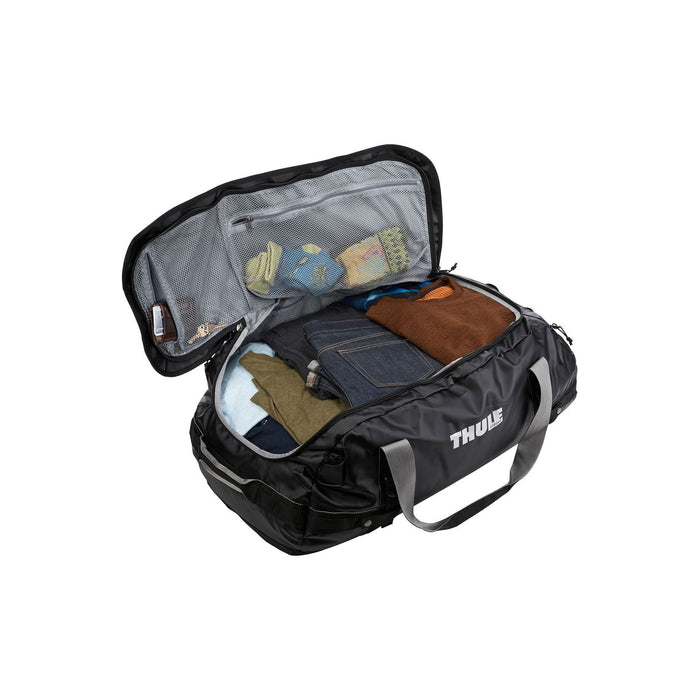 Thule Chasm 90L duffel bag poseidon blue Travel and duffel bag Thule - UK Camping And Leisure