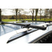 Summit SUM-001 Roof Bar to Fit Cars with Running Rails, Black Steel Summit - UK Camping And Leisure
