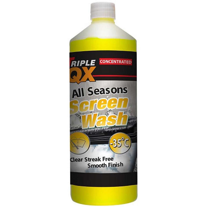 Triple QX -35�C Concentrated Screenwash 1 Litre Triple QX - UK Camping And Leisure