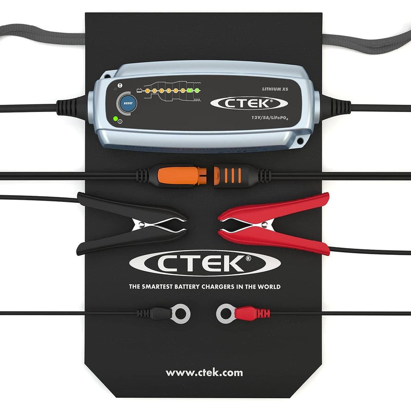 CTEK Lithium XS LiFePO4 Battery Charger / Recharger CTEK - UK Camping And Leisure