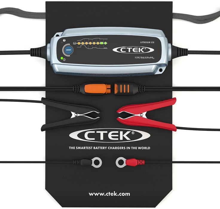CTEK Lithium XS LiFePO4 Battery Charger / Recharger CTEK - UK Camping And Leisure