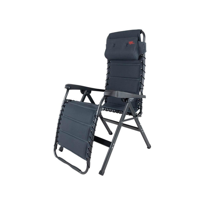 Crespo Zero Gravity Chair AP/232 Air Deluxe Grey Crespo - UK Camping And Leisure