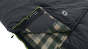 Outwell Camper Grey Single Sleeping Bag | breathable, camping sleeping bag, summer