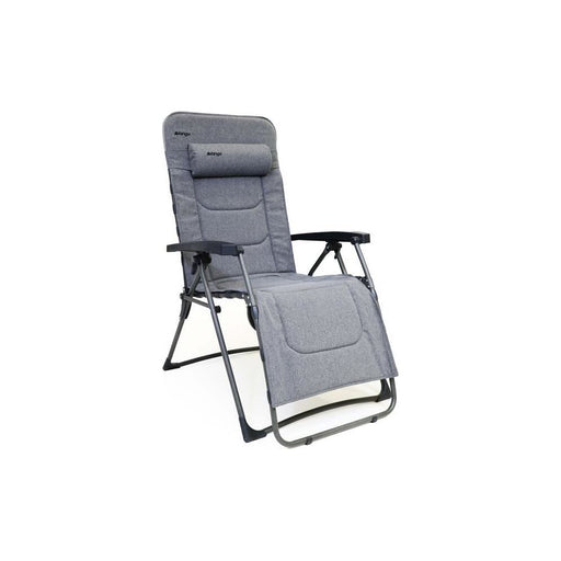 Vango Riviera Camping Lounger Heather Grey Chair Vango - UK Camping And Leisure