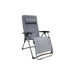 Vango Riviera Camping Lounger Heather Grey Chair Vango - UK Camping And Leisure