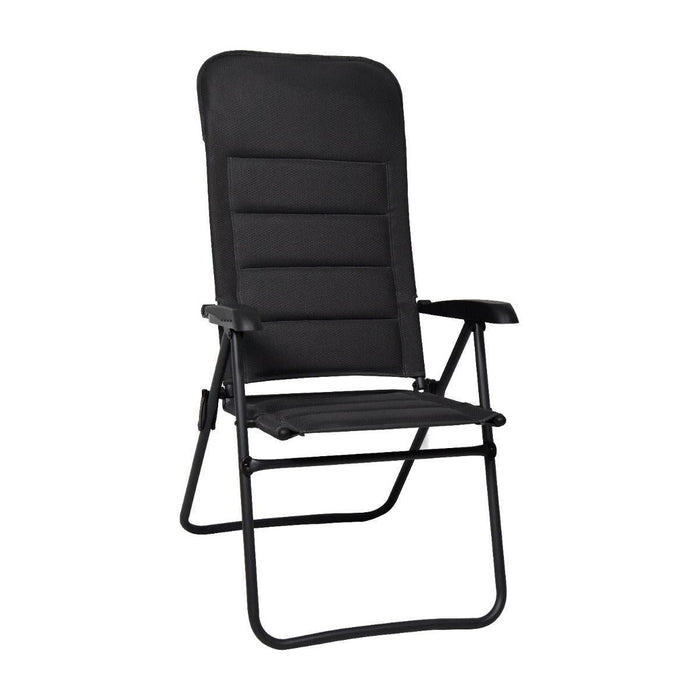 Outdoor Revolution Vicenza Highback Recliner Poly 3D Mesh Diamond Anthracite Outdoor Revolution - UK Camping And Leisure