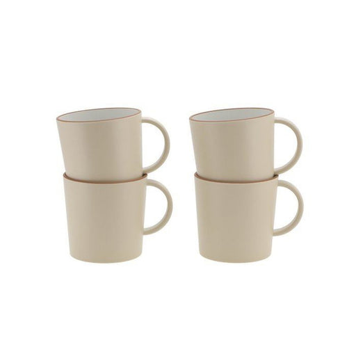 Travellife Avila (Rpet) Mug 4Pc White | UK Camping and Leisure