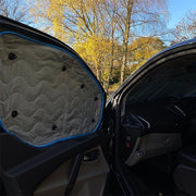 Maypole Ford Transit Custom Internal Thermal Blind | summer, winter