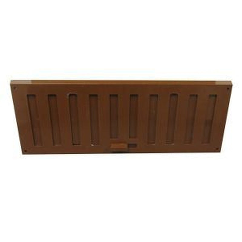 Hit & Miss Vent Brown 9.5"X3.5" BP203 BROWN UK Camping And Leisure - UK Camping And Leisure