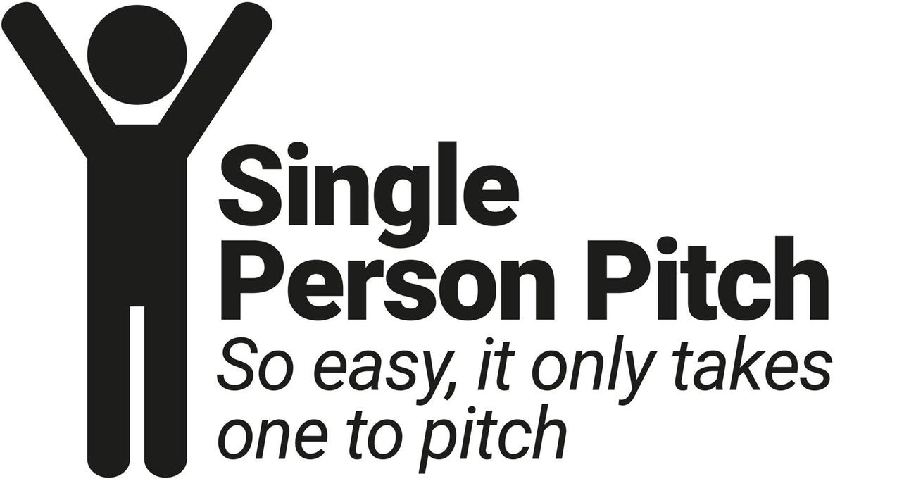 Quest Falcon Pro AirShield 500 Windbreak (3 panels - mid grey) Quest Leisure - UK Camping And Leisure