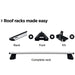 Thule SlideBar Evo Roof Bars Aluminum fits Mercedes-Benz Vito 2004-2014 Bus 5-dr with Raised Rails Thule - UK Camping And Leisure