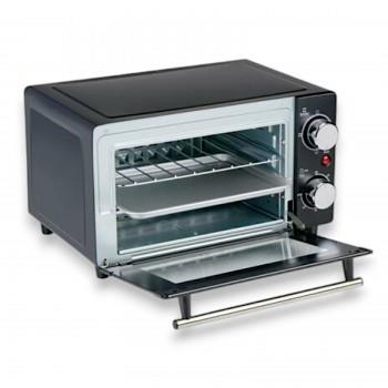 All Ride 24V Mini Electric Oven – 9L | 300W | With Tray, Grill & Timer | Stainless Steel Allride - UK Camping And Leisure