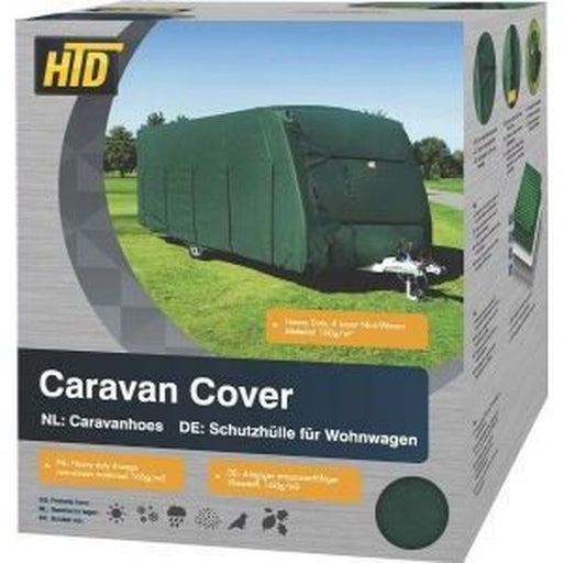 Caravan Cover 600 - 650Cm 253Cm Wide Green 19'8 - 21'3 QQ106761 Grove - UK Camping And Leisure