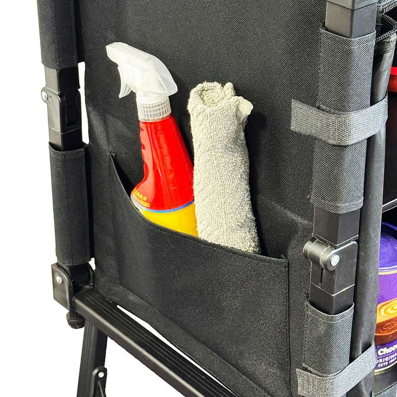 Olpro Bamboo 3 in 1 Folding Table/Storage Camping Cupboard - View 2