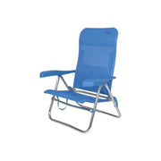 Crespo Beach Chair AL/205 Blue Crespo - UK Camping And Leisure