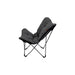 Bo-Camp Urban Collection Butterfly Chair Redbridge L Grey Bo-Camp - UK Camping And Leisure