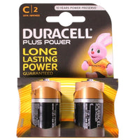 Duracell C Battery (x2) for High Energy Consumption