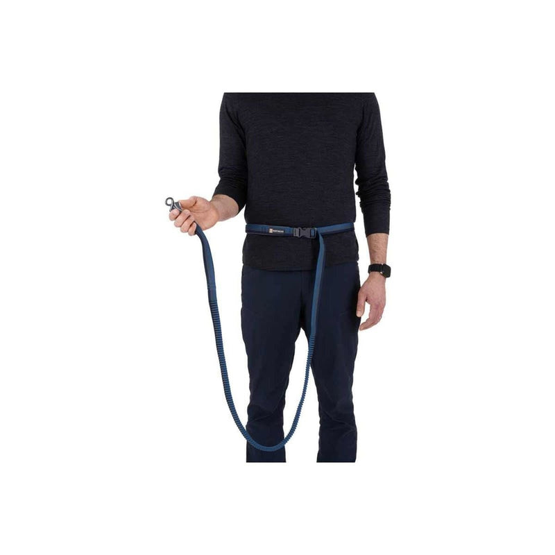 Ruffwear Roamer Bungee Dog Running Lead in Orion Blue (2.2 to 3.4m) Ruffwear - UK Camping And Leisure