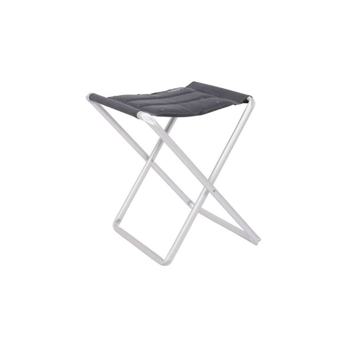 Crespo Stool/Footrest AL/302 Deluxe Dark Grey Crespo - UK Camping And Leisure