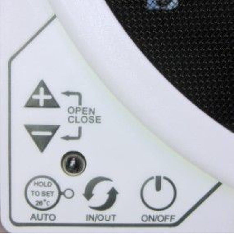 Maxxair Maxxfan Deluxe Remote Control Campervan Caravan Clear Roof Vent Fan Maxxair - UK Camping And Leisure