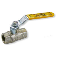 AG Gas Ball Valve Long Handle 1/2" BSP Female Ports Caravan/Motorhome