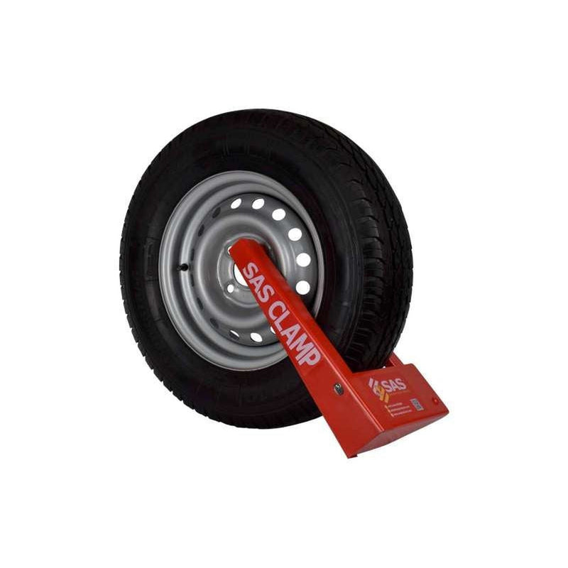 SAS Security Products SAS Original HD3L Wheelclamp for Steel Wheels Lock Keyed Alike - Main Product Image | UK Camping and Leisure