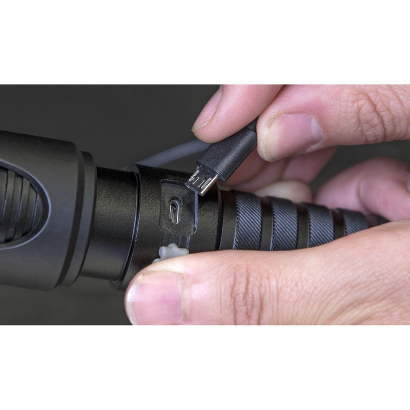 Sealey Aluminium Torch 5W SMD LED Adjustable Focus Rechargeable with USB Port Sealey - UK Camping And Leisure