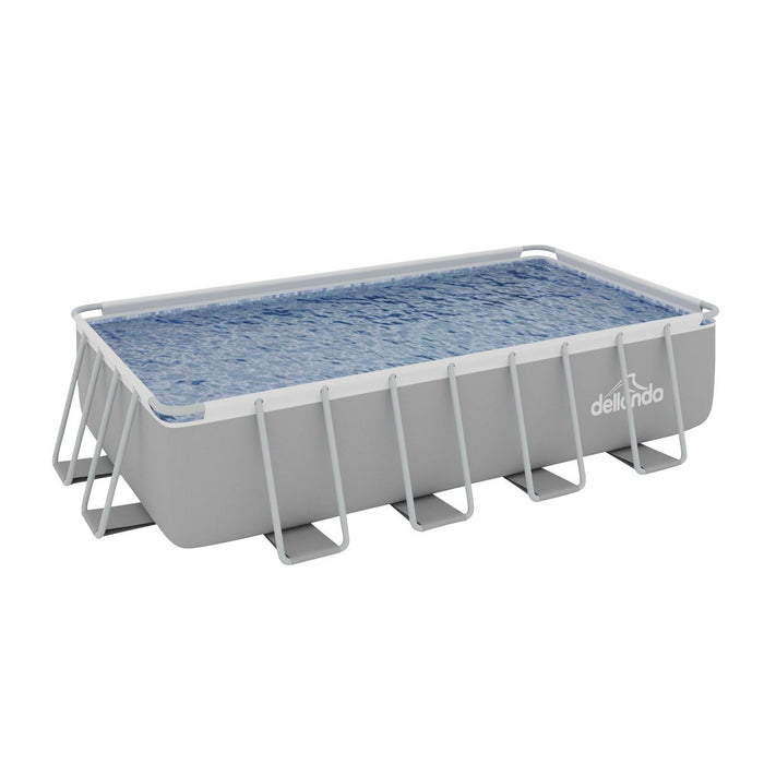 Dellonda Deluxe Steel Frame Swimming Pool with Filter Pump 18ft DL22 Dellonda - UK Camping And Leisure