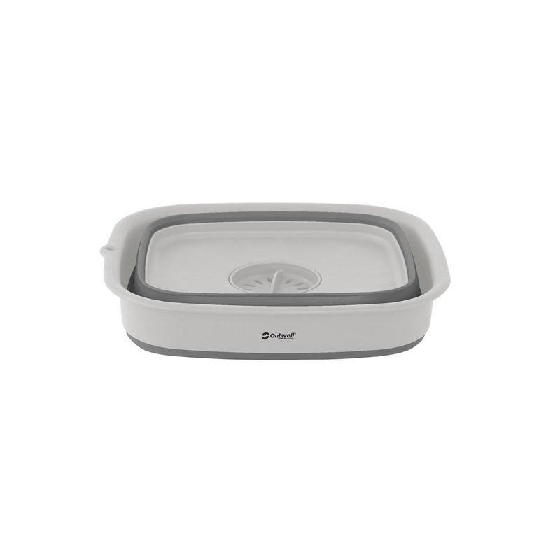 Outwell Collaps Wash Bowl w/drain Grey Mist - View 3