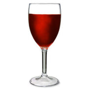 Wine Goblet Clear 10Oz 4Pk T0151CM Flamefield - UK Camping And Leisure
