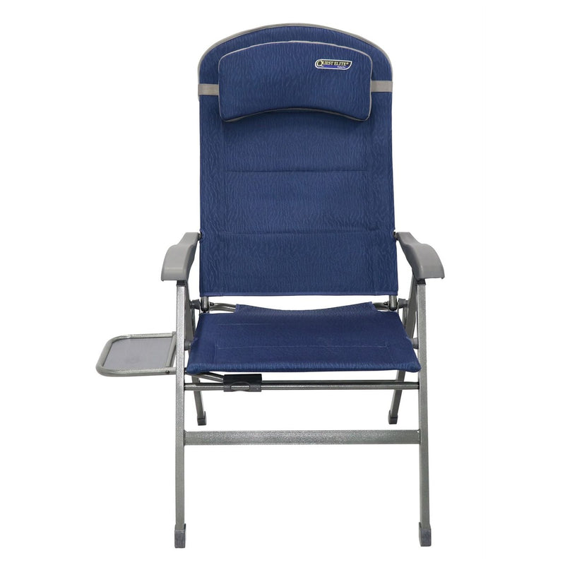 Quest Ragley Pro Comfort Camping Caravan Chair with Side Table Quest - UK Camping And Leisure