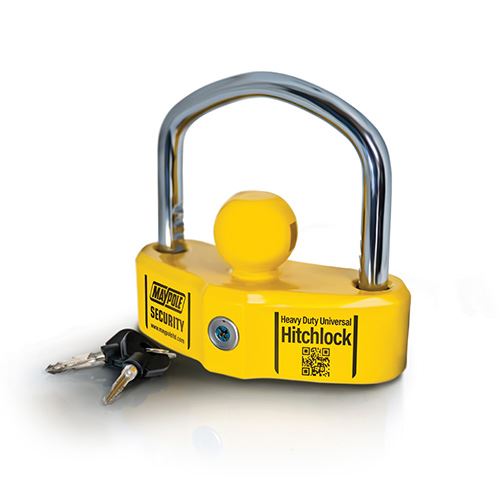Maypole Security Heavy Duty Universal Hitchlock for Pressed Steel & Cast 50mm Couplings