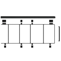 Fiamma Roof Rail Ducato H3 - RHD (05808-04-)