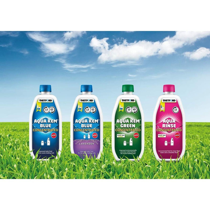 MDS1203 Thetford Aqua Kem Blue Concentrated  0.78ltr (order in multiples of 12) 30621CX Thetford - UK Camping And Leisure