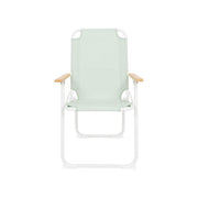 Bo-Camp Pastel Collection Chair Mosset M Aluminium Green Bo-Camp - UK Camping And Leisure