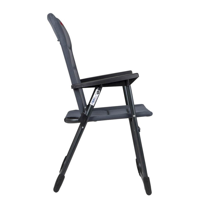 Crespo Chair AP/218 Air Deluxe Grey Crespo - UK Camping And Leisure