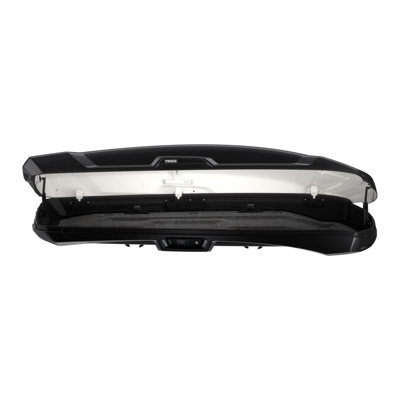 Thule Vector Alpine roof box black metallic Rooftop cargo carrier Thule - UK Camping And Leisure