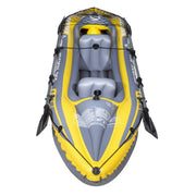 Dellonda Inflatable 2-Person Kayak/Canoe Set with Pump, Carry Bag & 2 Oars Dellonda - UK Camping And Leisure