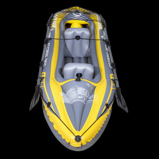 Dellonda Inflatable 2-Person Kayak/Canoe Set with Pump, Carry Bag & 2 Oars Dellonda - UK Camping And Leisure