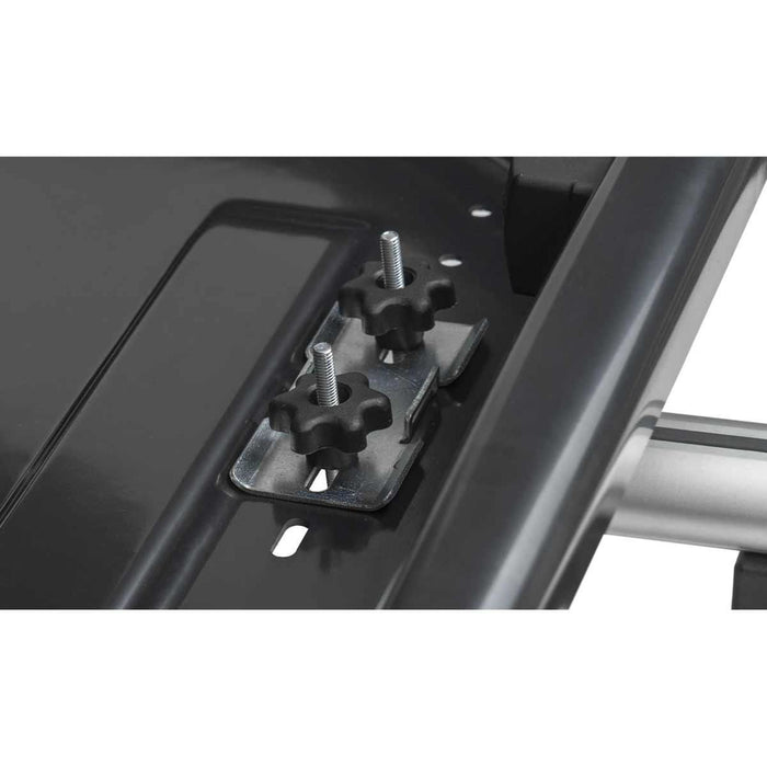 Menabo Mania 460 Litre Black Roof Box (75kg Max.) Menabo - UK Camping And Leisure