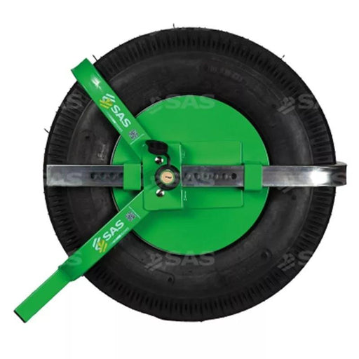 SAS Green Series V3 Compact Wheel Clamp Lightweight Theft Deterrent SAS - UK Camping And Leisure