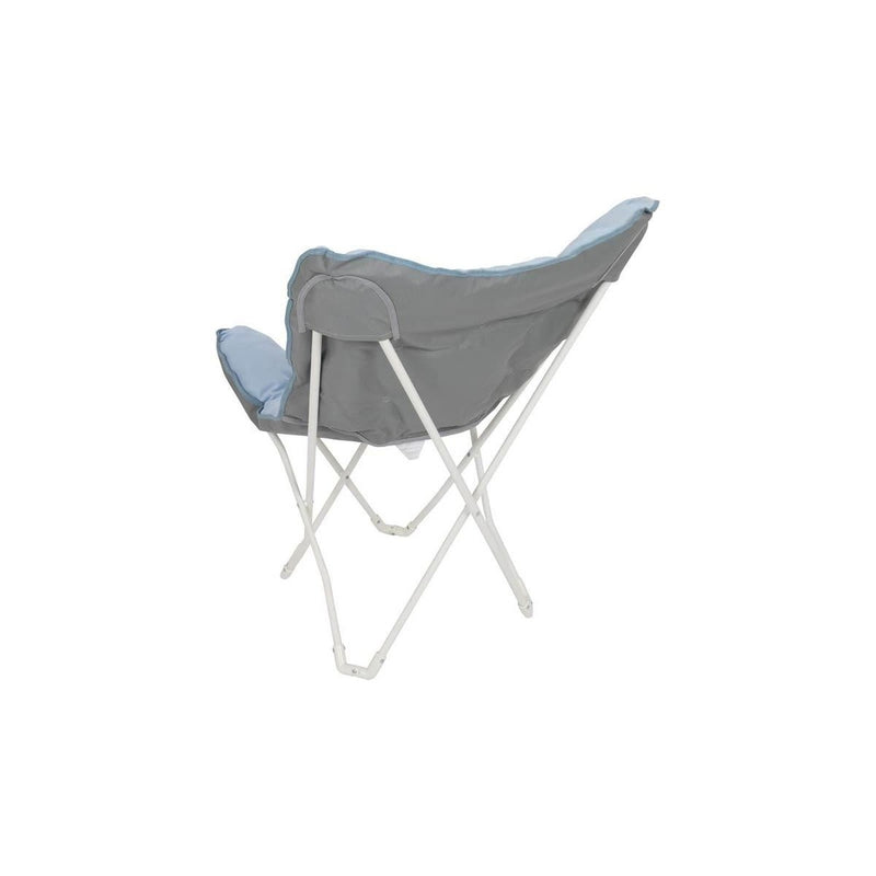 Bo-Camp Pastel Collection Relax Chair Murat Oxford Blue Bo-Camp - UK Camping And Leisure
