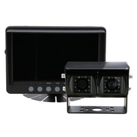 Mestic Camera MC-210 Double – Dual Rear-View Camera System with 7" Monitor
