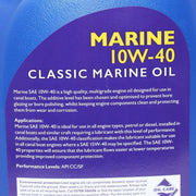 Morris Classic Marine Oil 10W 40 SAE 5L Marine Engine Oil for Classic Boats Morris - UK Camping And Leisure