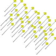 60 x Titan Glow in the Dark Ground Rock Pegs 20cm 8" Via Mondo - UK Camping And Leisure