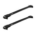 Thule WingBar Edge Roof Bars Black fits Opel Astra 1992-1997 Estate 5-dr with Raised Rails Thule - UK Camping And Leisure