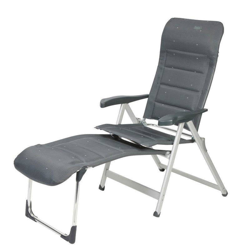 Crespo Footrest R/215 Deluxe Dark Grey Crespo - UK Camping And Leisure